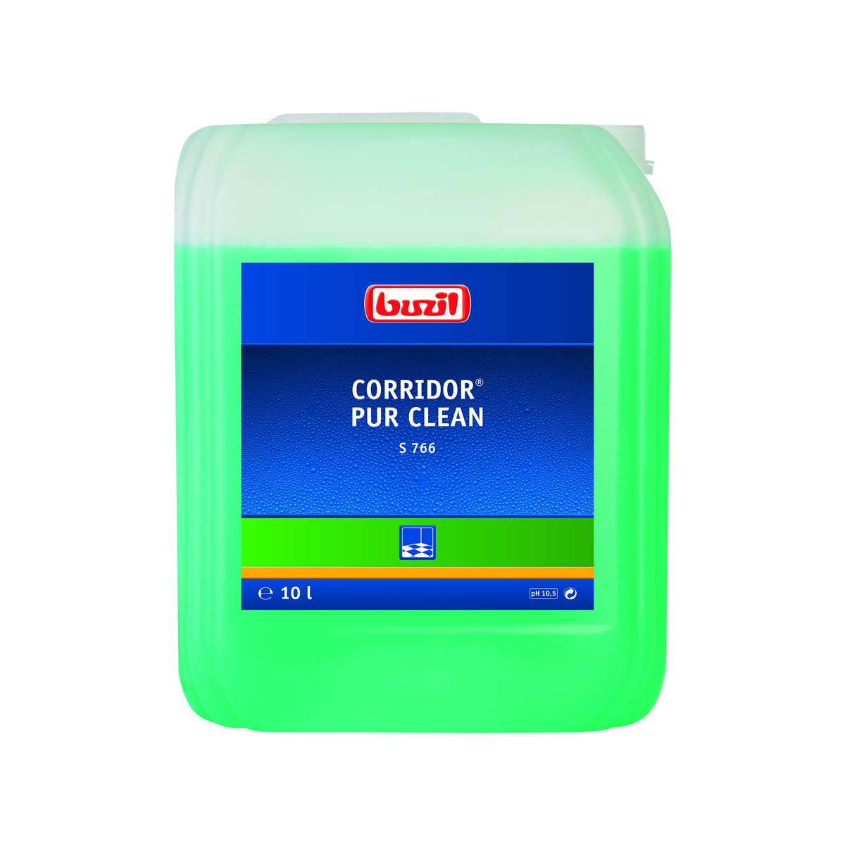 S766 Corridor Pur Clean, посилений засіб для щоденного очищення підлоги, Buzil