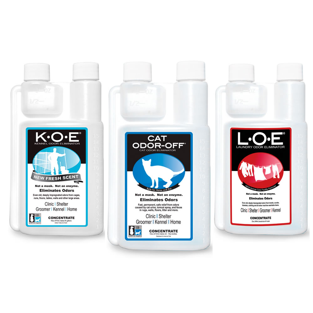 Набір засобів для усунення запахів життєдіяльності котів ODORCIDE® "Cat Fresh Standart" Концентрат