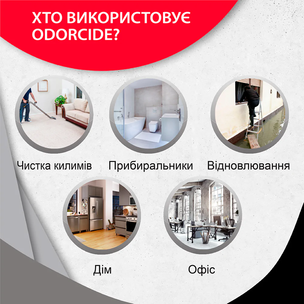 Засіб для видалення запаху органіки ODORCIDE® Original