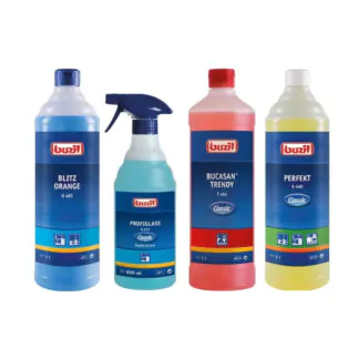 Набір професійної хімії для прибирання Buzil для дому та офісу