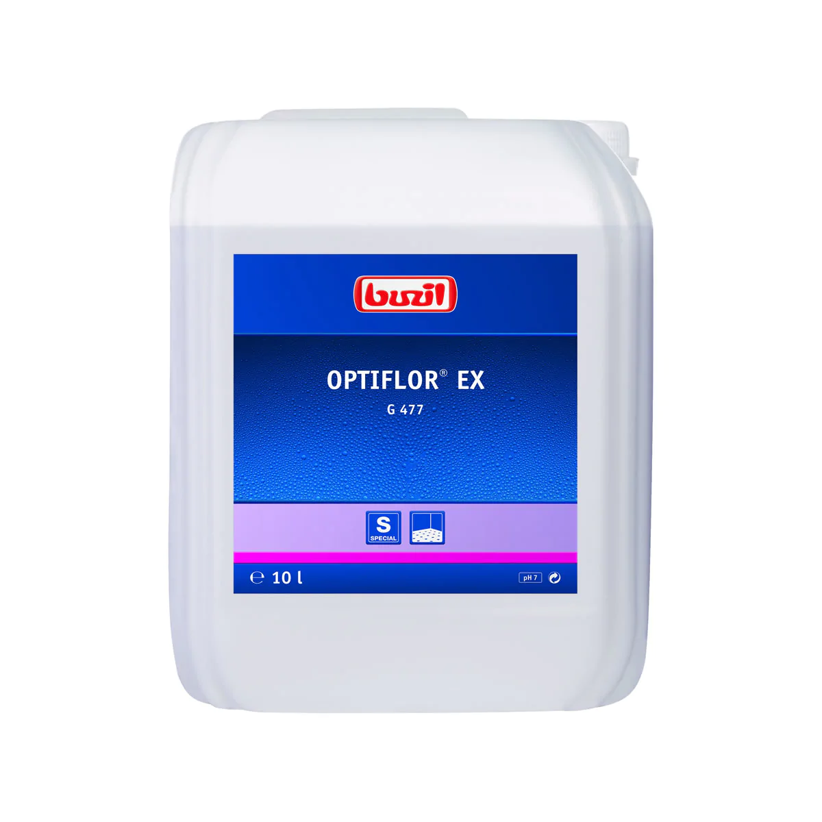 G477 Optiflor Ex, шампунь для екстракційної, генеральної чистки, текстильних килимових покриттів