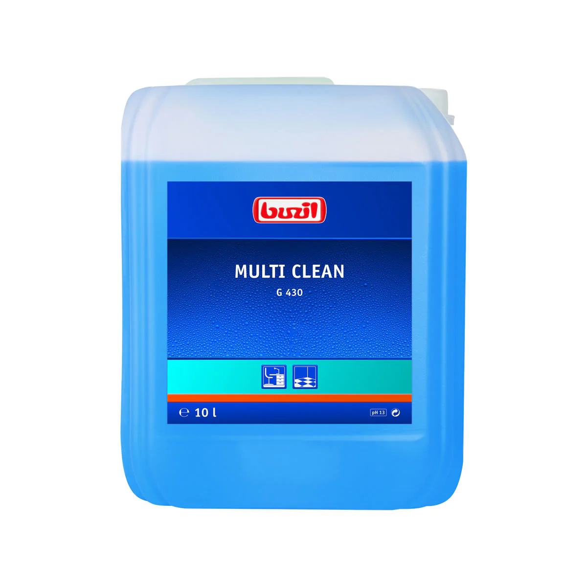 Лужний миючий засіб Buzil Multi Clean G430 для повсякденного догляду та інтенсивної чистки